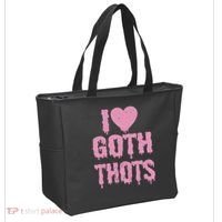 I Love Goth Thots Tote Bag thumb 2