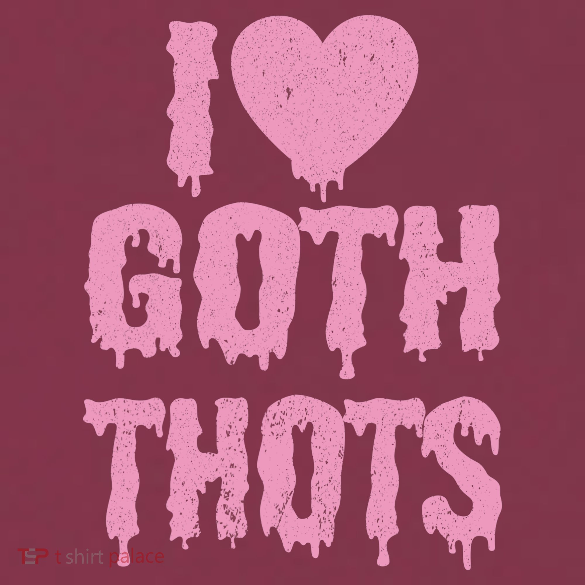 I Love Goth Thots 16oz Travel Tumbler