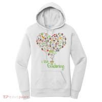 I Love Gardening Potted Bush Of Gardening Women's Hoodie thumb 0