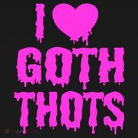 I Love Goth Thots Doggie Tank thumb 4