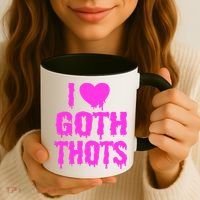 I Love Goth Thots Coffee Mug thumb 3