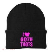 I Love Goth Thots Beanie thumb 0