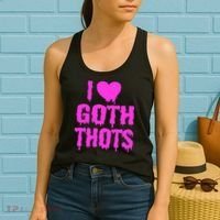 I Love Goth Thots Women's Tank Top thumb 2