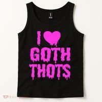 I Love Goth Thots Tank Top thumb 2