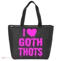 I Love Goth Thots Tote Bag thumb 0