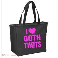 I Love Goth Thots Tote Bag thumb 2
