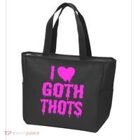 I Love Goth Thots Tote Bag thumb 3