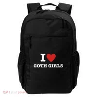 I Love Goth Backpack thumb 0