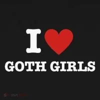 I Love Goth Button thumb 1