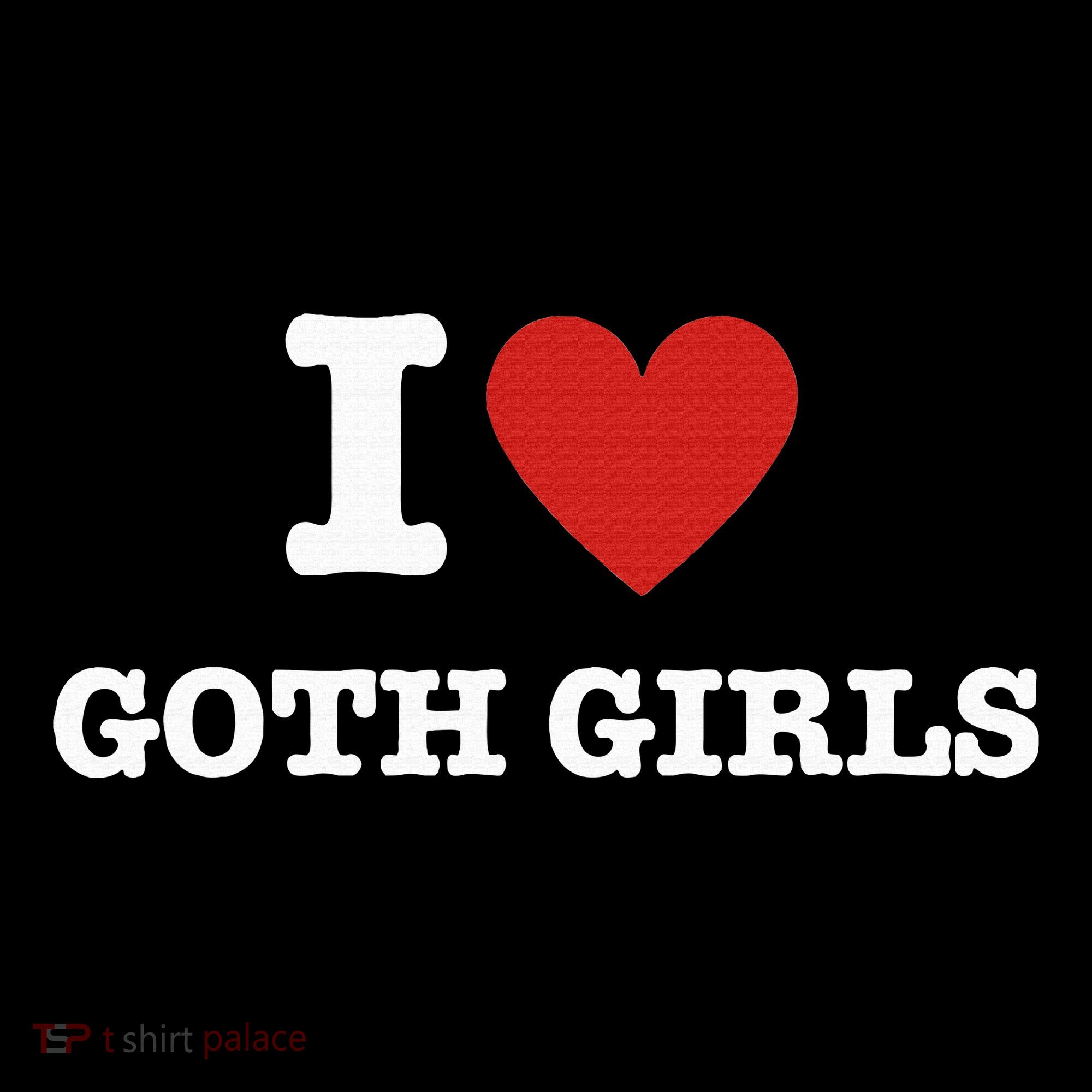 I Love Goth Pajama Set