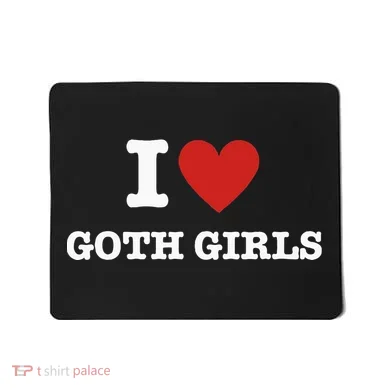 I Love Goth Mousepad