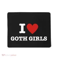 I Love Goth Mousepad thumb 0