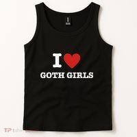 I Love Goth Tank Top thumb 2