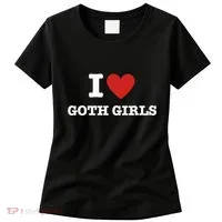 I Love Goth Women's T-Shirt thumb 0