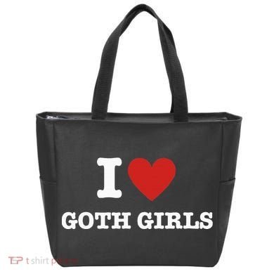 I Love Goth Tote Bag