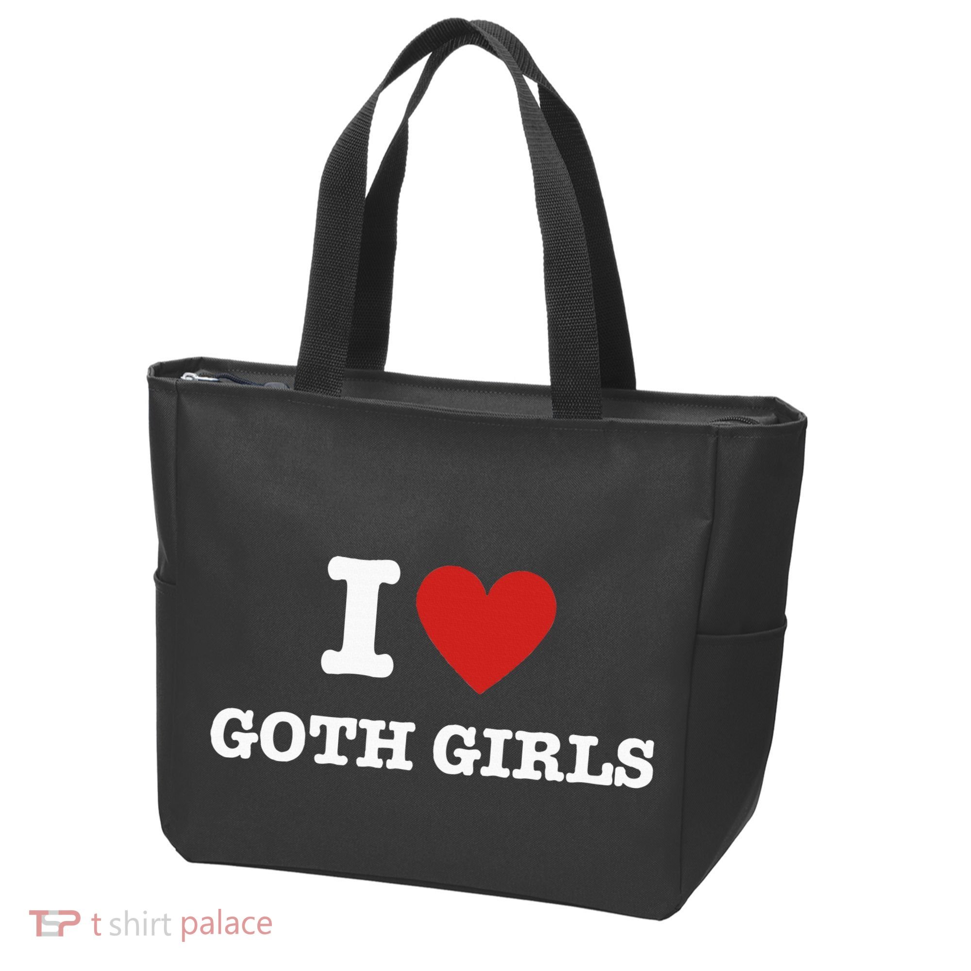 I Love Goth Tote Bag