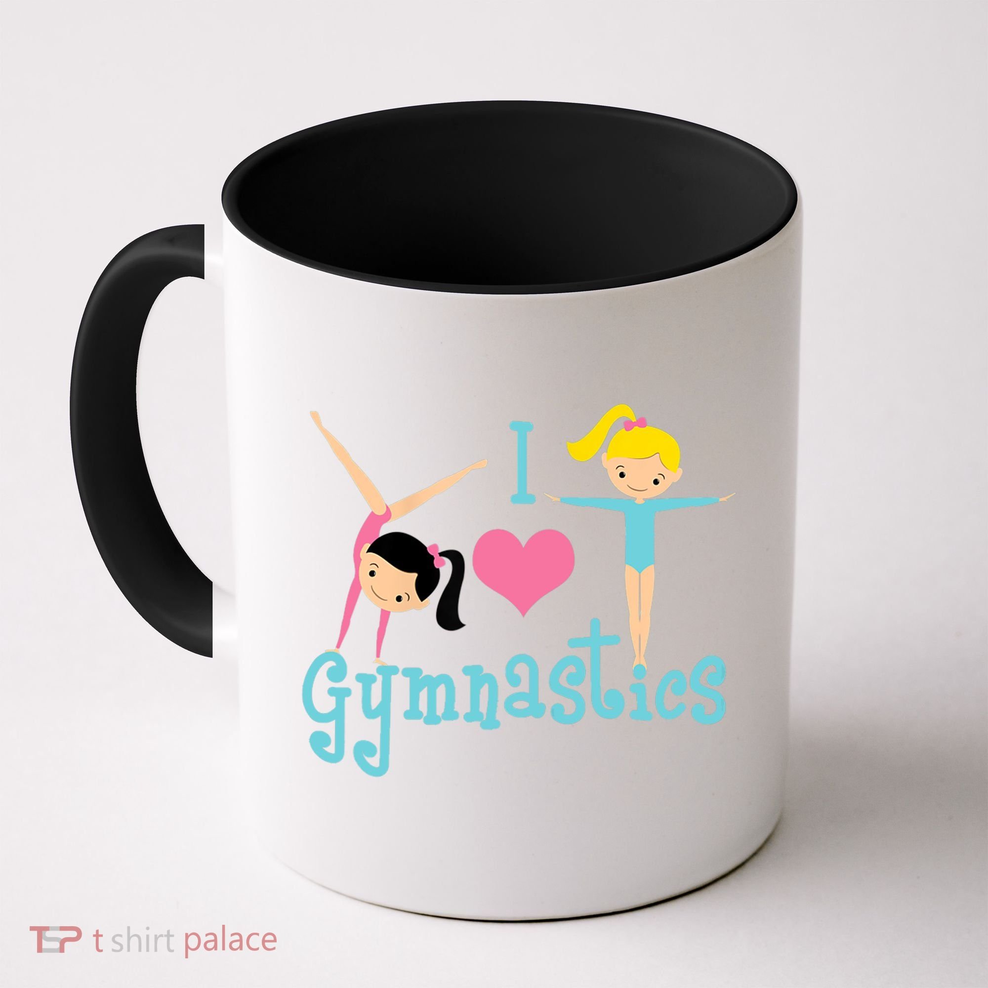 I Love Gymnastics TShirt Coffee Mug