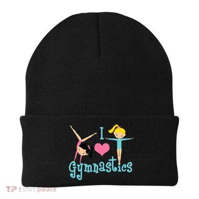 I Love Gymnastics TShirt Beanie