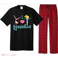 I Love Gymnastics TShirt Pajama Set thumb 0