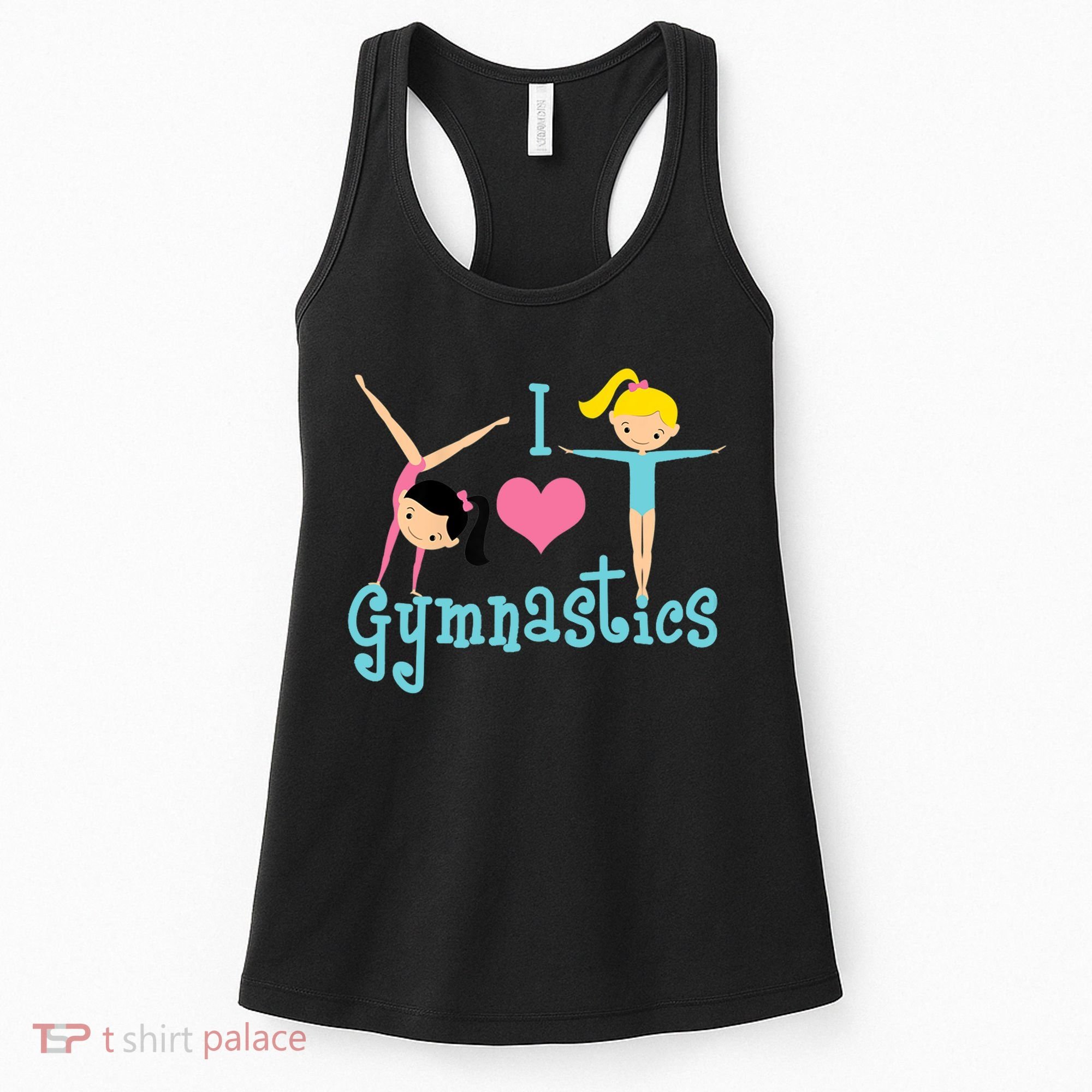 I Love Gymnastics TShirt Women's Tank Top