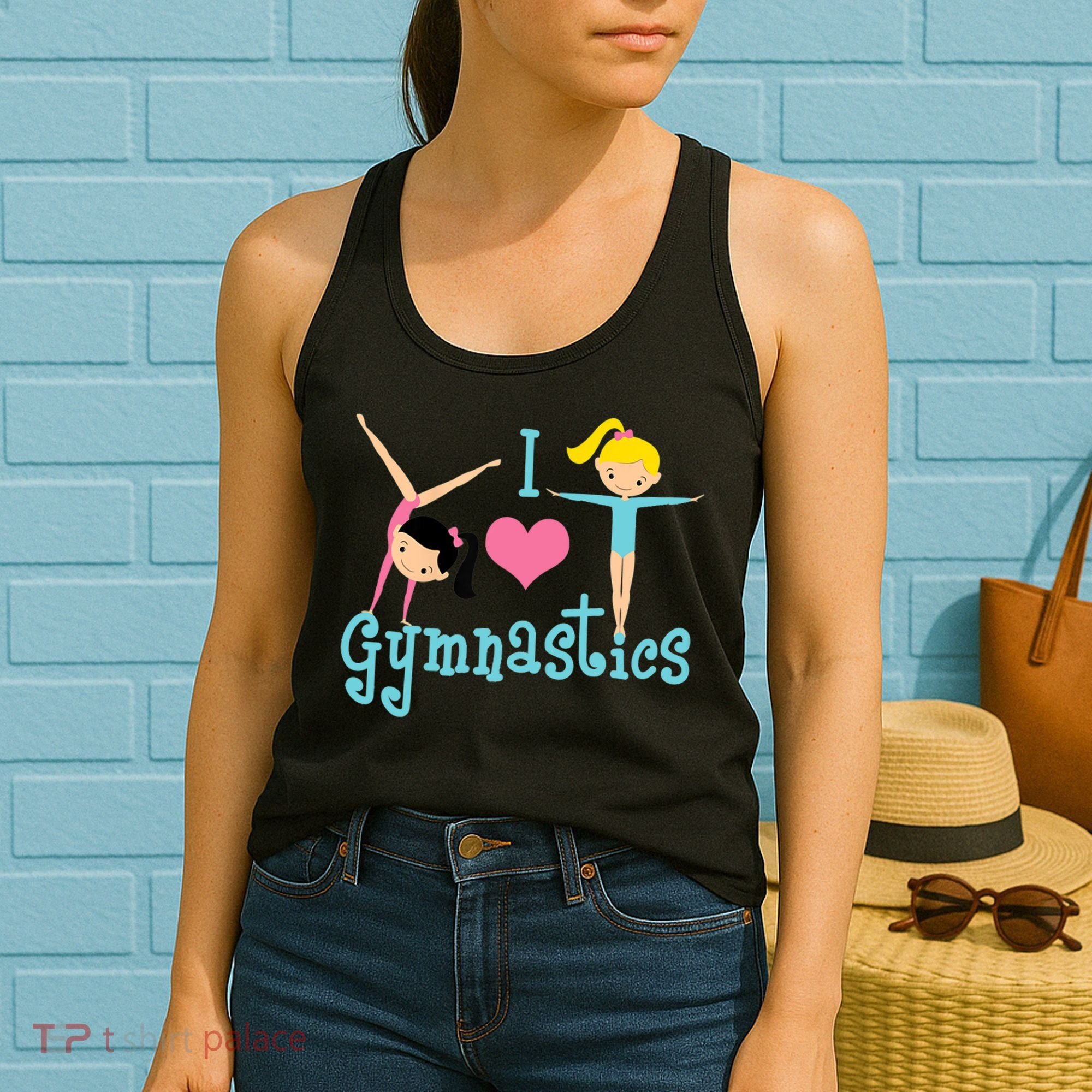 I Love Gymnastics TShirt Women's Tank Top