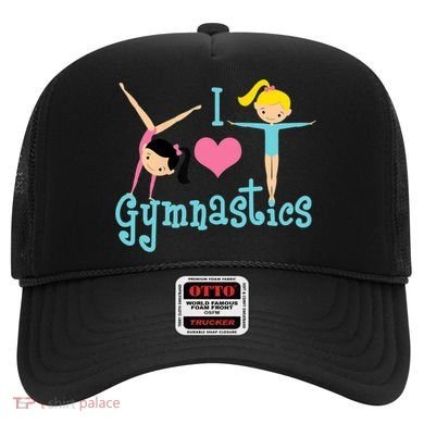 I Love Gymnastics TShirt Hat