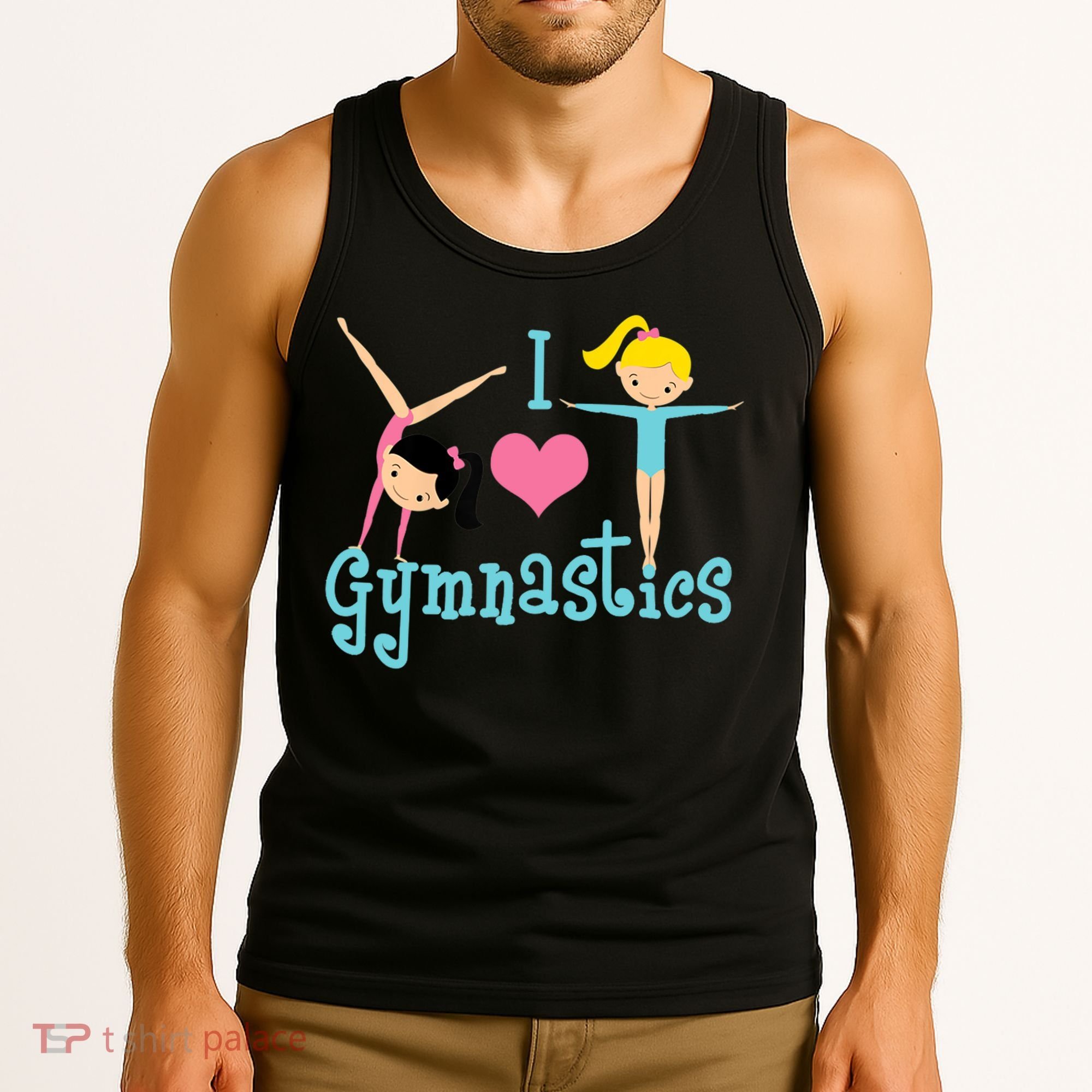 I Love Gymnastics TShirt Tank Top