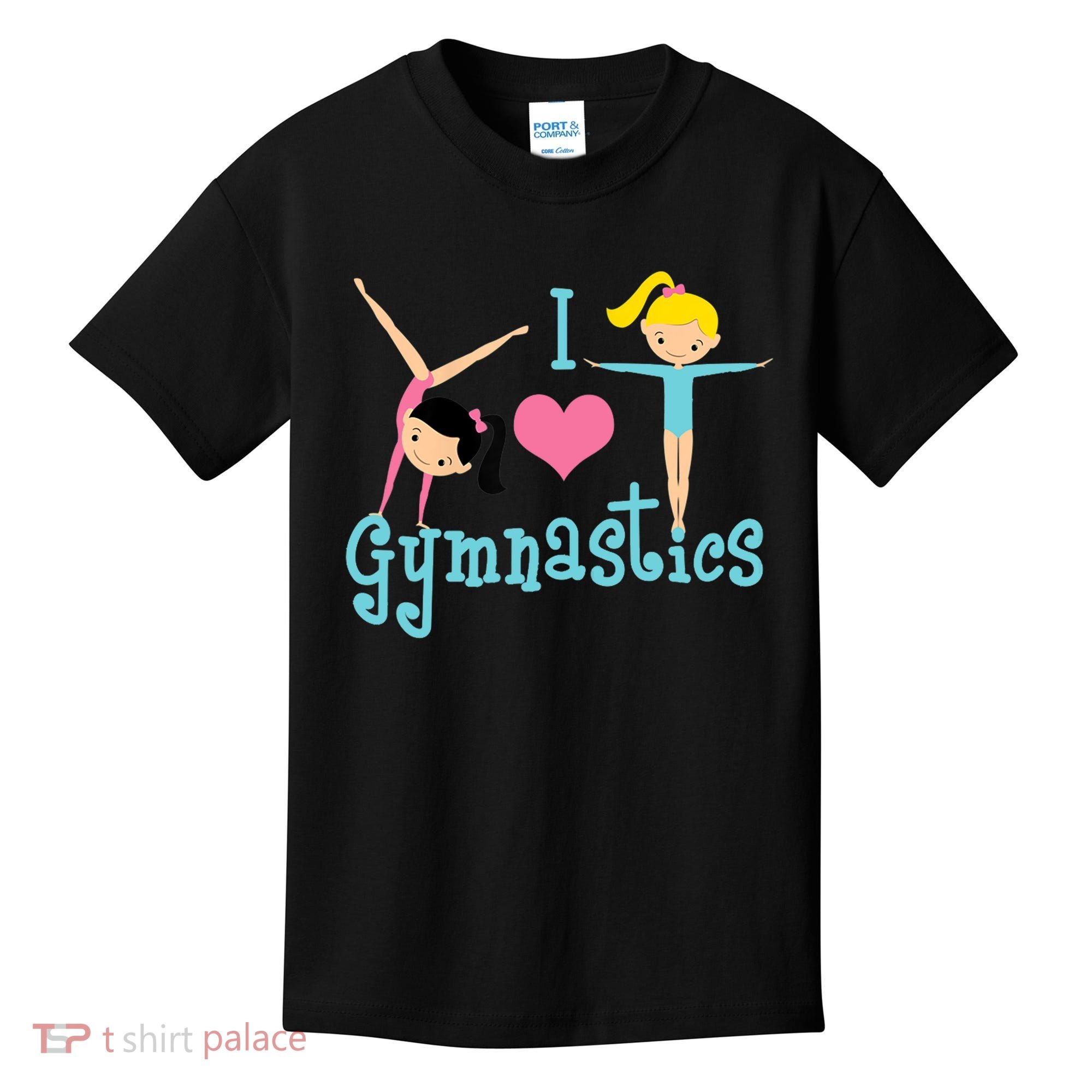 I Love Gymnastics TShirt Kids T-Shirt