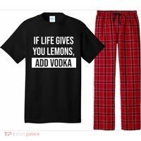 If Life Gives You Lemons Add Vodka Funny Pajama Set thumb 0