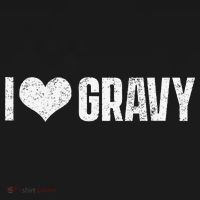 I Love Gravy Thanksgiving USA-Made Doggie Bandana thumb 2