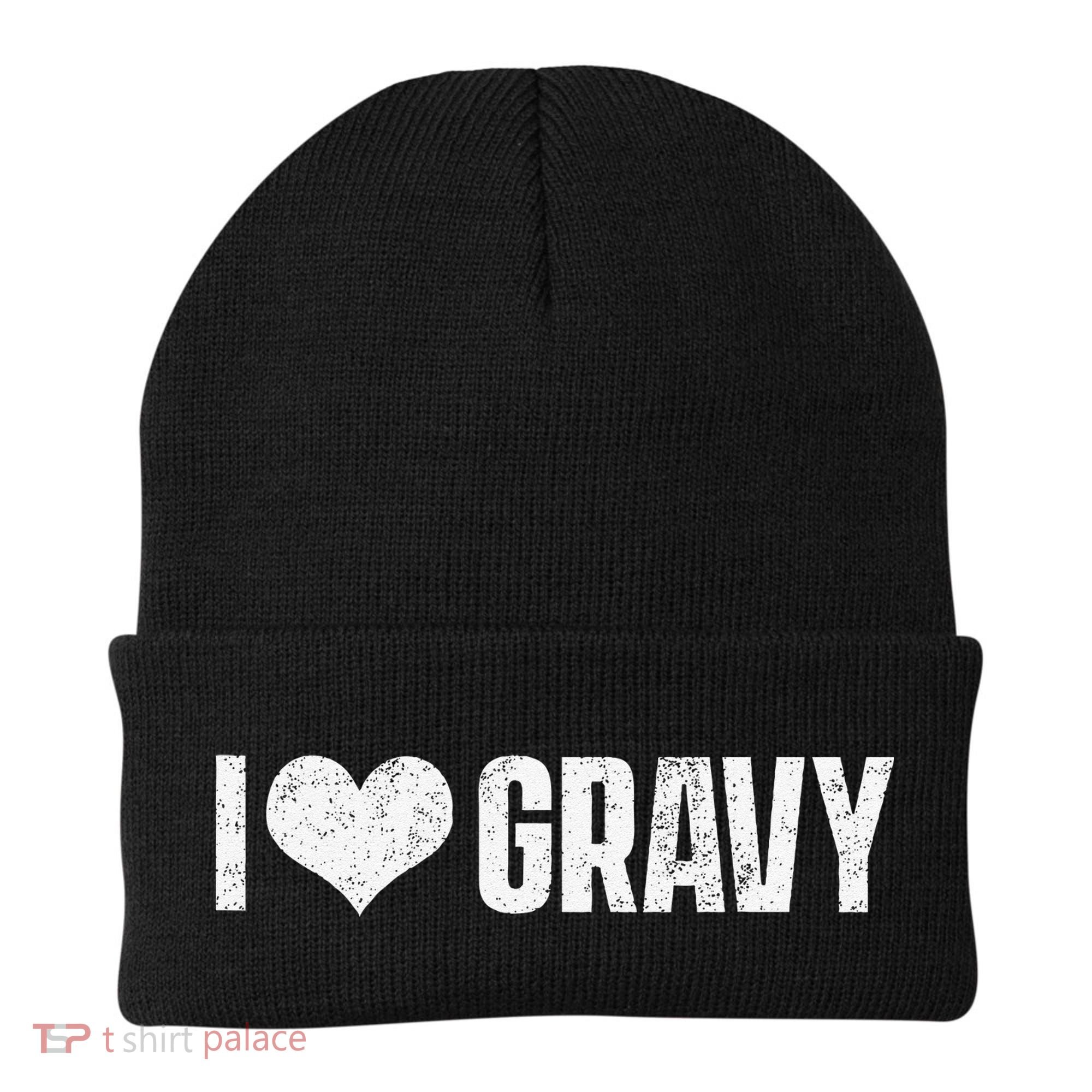 I Love Gravy Thanksgiving Beanie