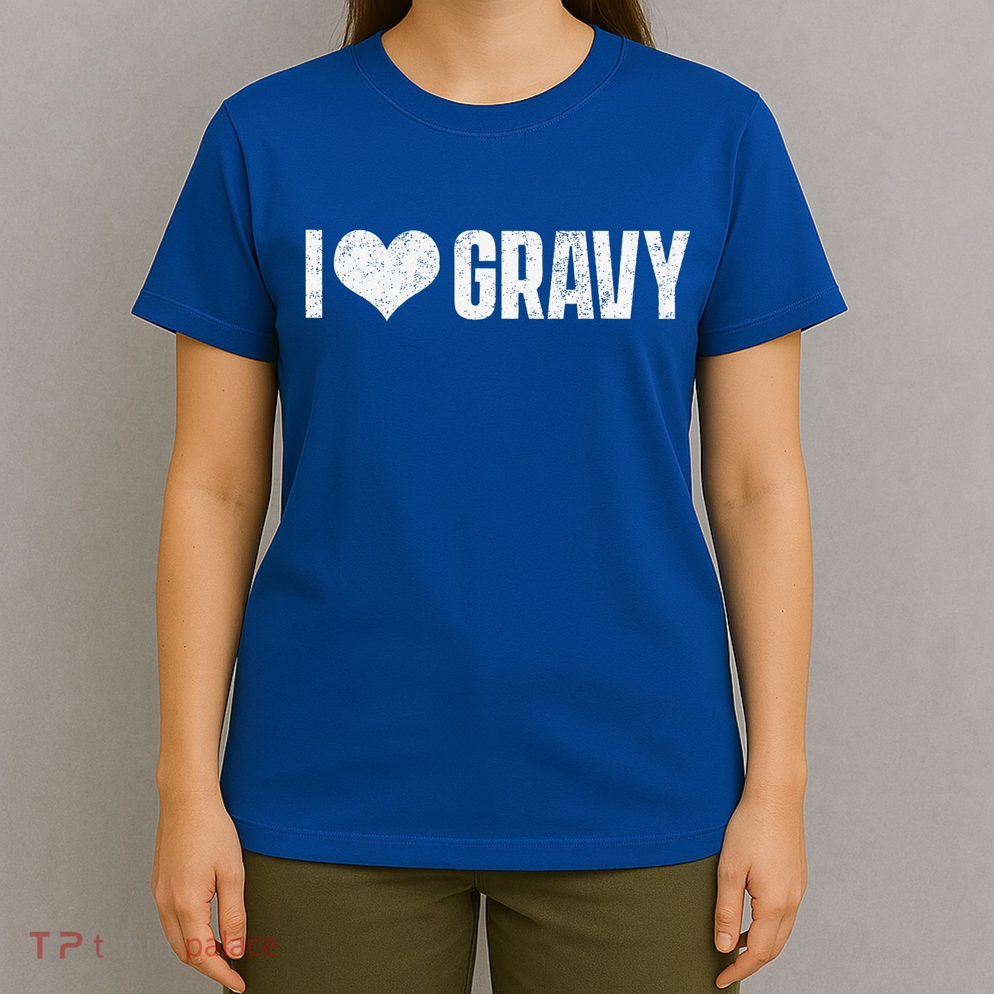 I Love Gravy Thanksgiving T-Shirt