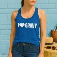 I Love Gravy Thanksgiving Women's Tank Top thumb 2