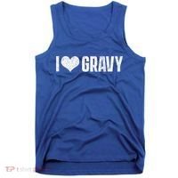 I Love Gravy Thanksgiving Tank Top thumb 0