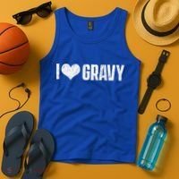 I Love Gravy Thanksgiving Tank Top thumb 4