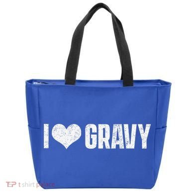 I Love Gravy Thanksgiving Tote Bag