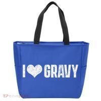 I Love Gravy Thanksgiving Tote Bag thumb 0