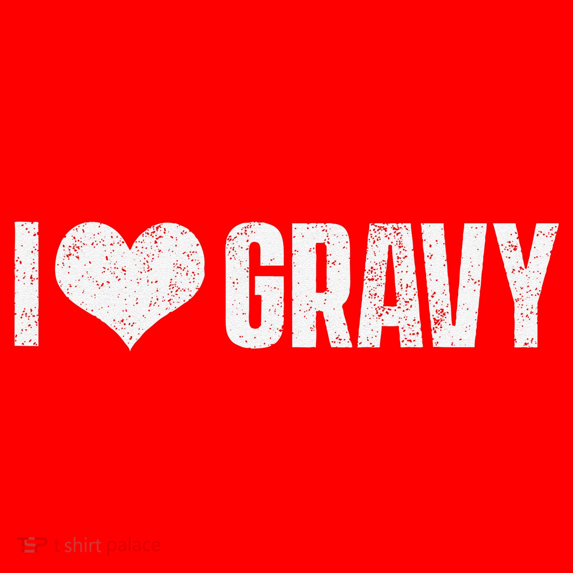I Love Gravy Thanksgiving Santa Hat