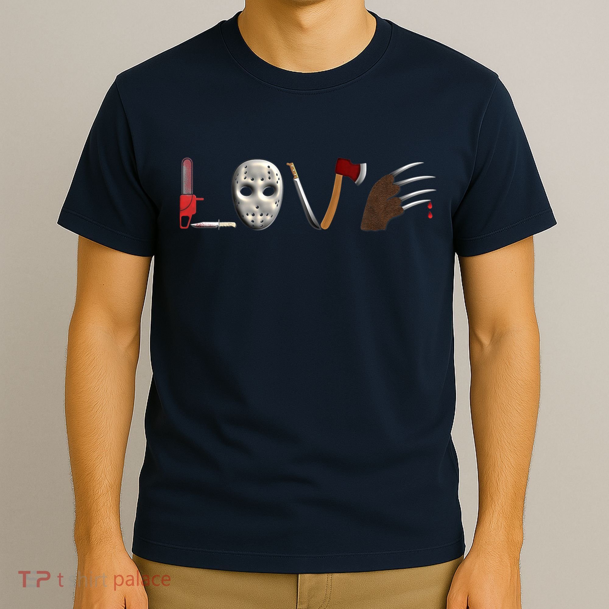 I Love Horror Movies Scary Movie T-Shirt