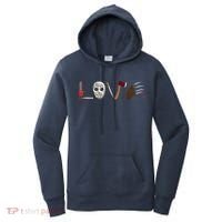 I Love Horror Movies Scary Movie Women's Hoodie thumb 0