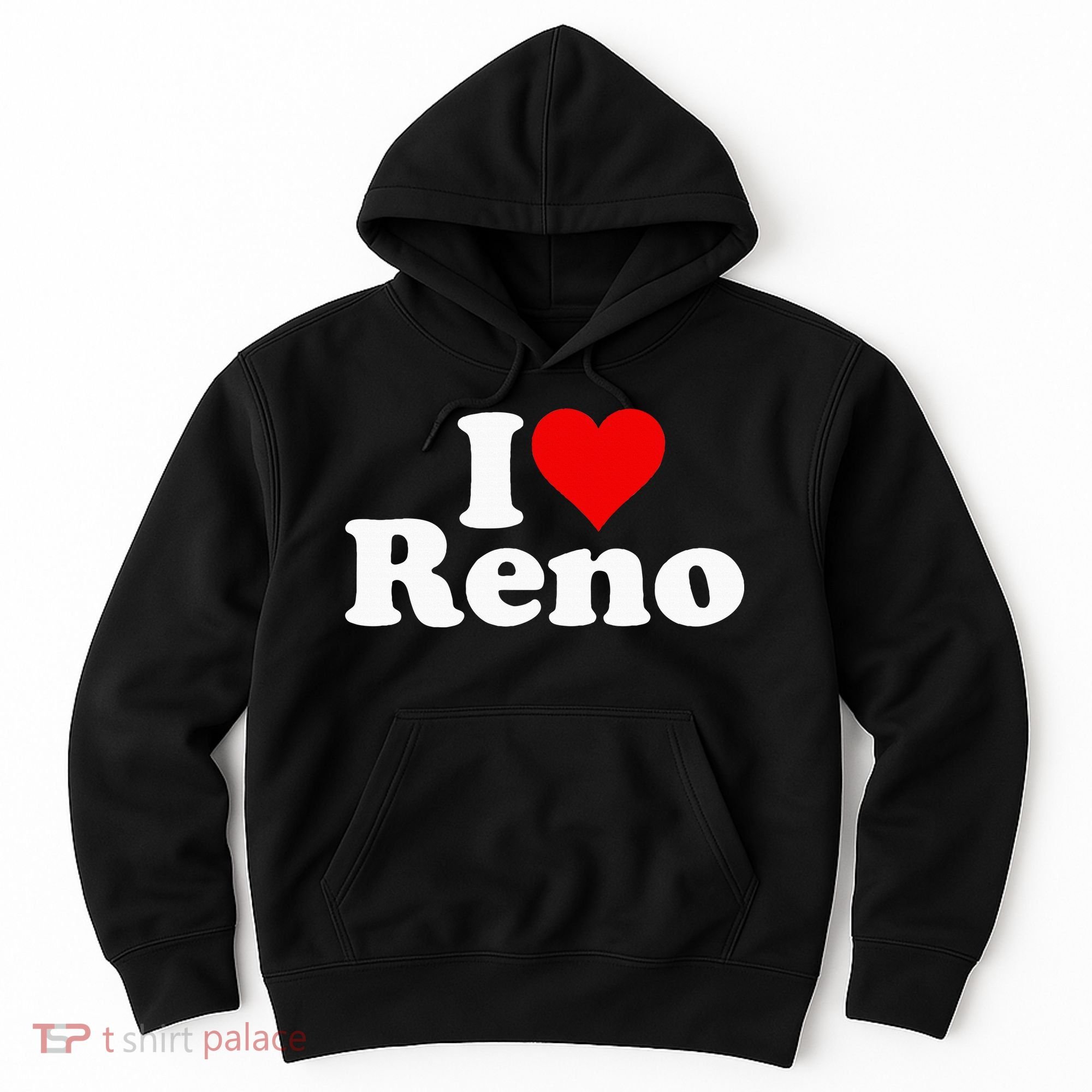 I Love Heart Reno Nevada Nv Hoodie