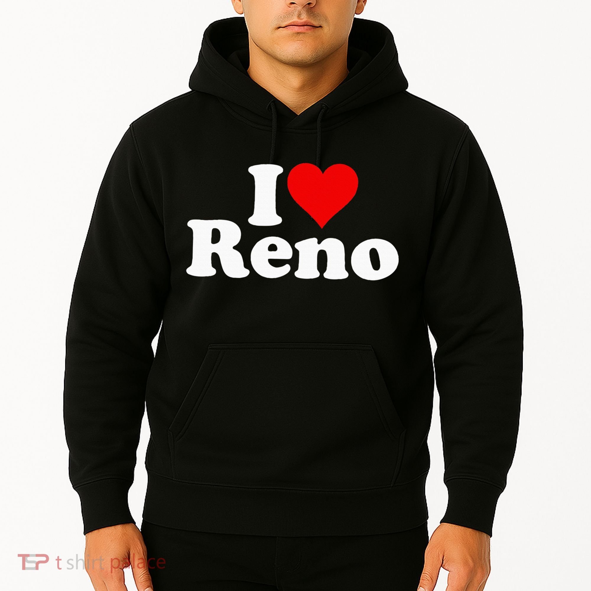 I Love Heart Reno Nevada Nv Hoodie