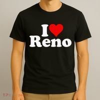 I Love Heart Reno Nevada Nv T-Shirt thumb 3