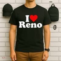 I Love Heart Reno Nevada Nv T-Shirt thumb 6