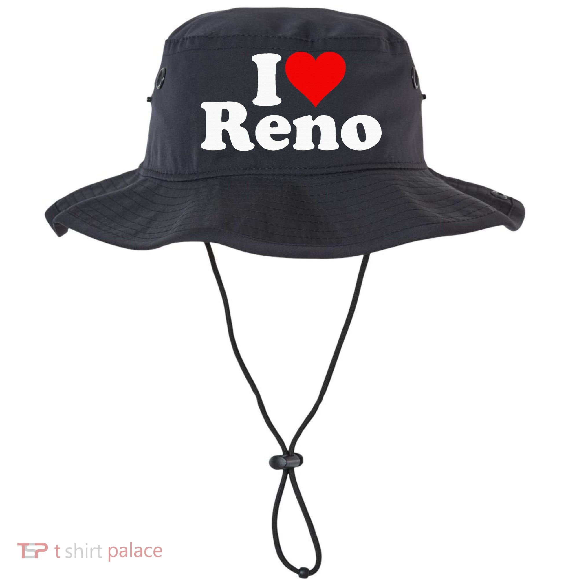 I Love Heart Reno Nevada Nv Bucket Hat