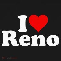 I Love Heart Reno Nevada Nv Women's Hoodie thumb 2