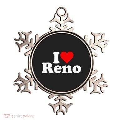 I Love Heart Reno Nevada Nv Ornament