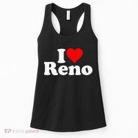 I Love Heart Reno Nevada Nv Women's Tank Top thumb 0