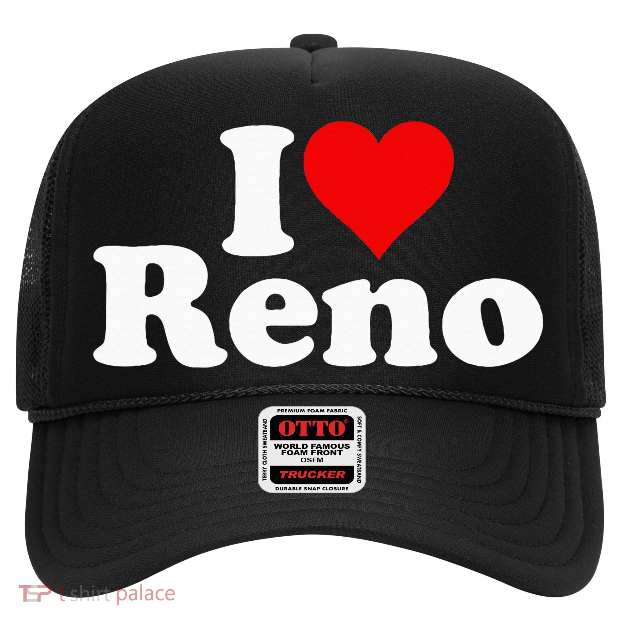 I Love Heart Reno Nevada Nv Hat