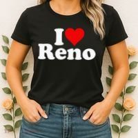 I Love Heart Reno Nevada Nv Women's T-Shirt thumb 2